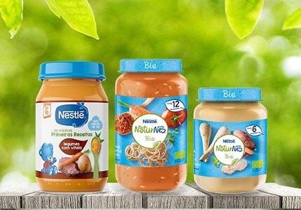 Mäsozeleninové príkrmy Nestlé