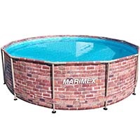 Nadzemný bazén s konštrukciou 366 × 100