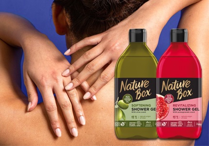 Sprchové gély Nature Box