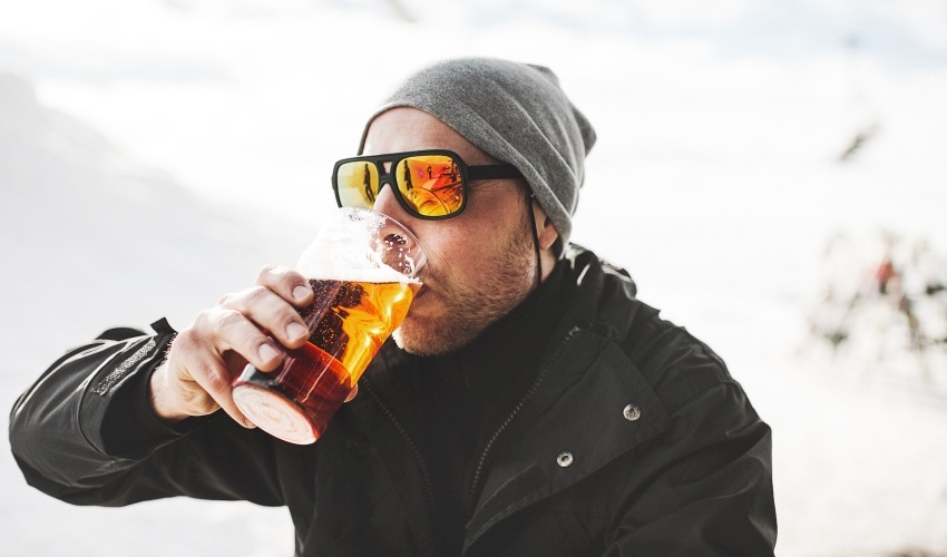 Alkohol testery – alkohol na lyžiach
