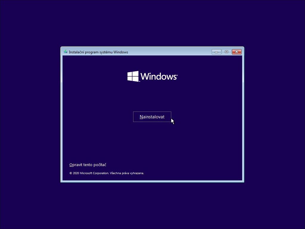 Inštalácia Windows 11