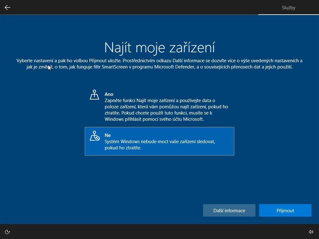 Možnosti nastavenia inštalácie Windows 11