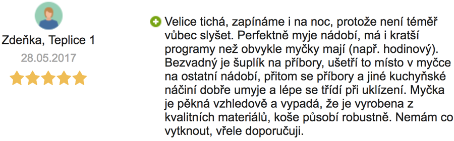 Recenzia voľne stojacej umývačky Siemens SN236I01KE Voľne stojaca umývačka Siemens