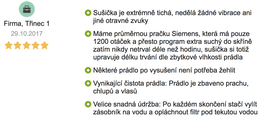 Recenzia sušičky BOSCH WTW87467CS Sušička BOSH recenzia