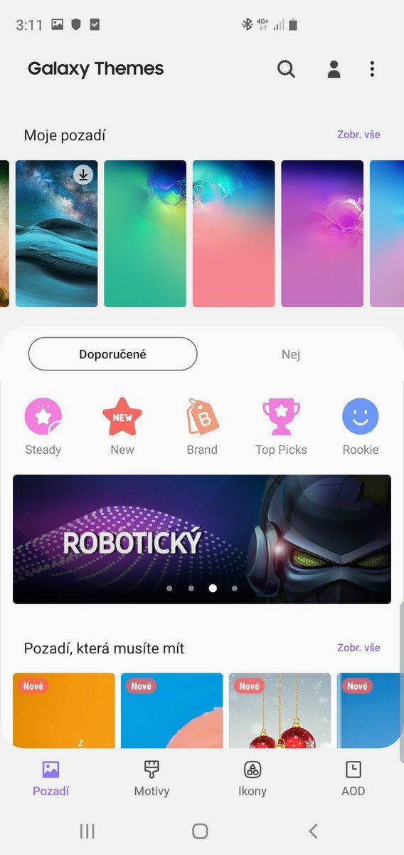 galaxy ui